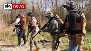 US Election Michigan militia preparing for civil war [upl. by Meggie244]