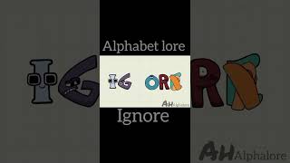 Alphabet lore but its ignore alphabetlore shorts ignore abcdefghijklmnopqrstuxwxyz [upl. by Haliehs]