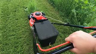 Unboxing Assembly amp Review of The Craftsman M110 140cc 21in Gas Push Lawn Mower [upl. by Treat]