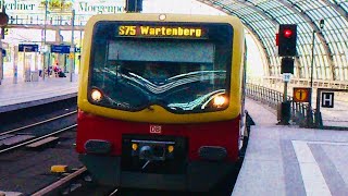 Sound of Berlin SBahn Train Departing [upl. by Munniks115]