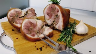 Rulada țaraneasca de porc cea mai buna Porchetta porchetta [upl. by Kcirred]