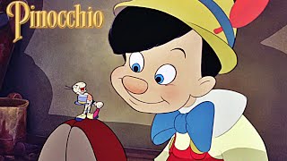 Pinocchio 1940 Disney Animation Film  Review [upl. by Airetak]