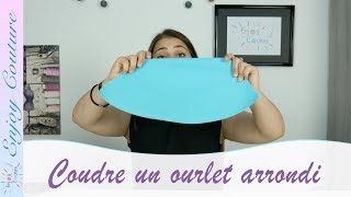 Comment coudre un ourlet arrondi ❓Couture débutant [upl. by Anitselec]