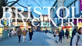 BRISTOL CITY CENTRE UK WALKING TOUR 4K [upl. by Annazor902]