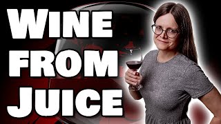 How to Make Easy Homemade Wine from Store Bought Juice [upl. by Najtsirk]