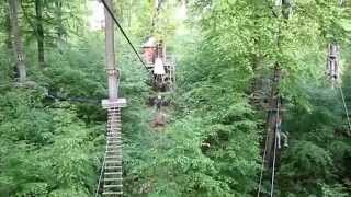 Kletterwald Taunus bei FredrichsdorfSeulberg [upl. by Craddock]