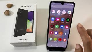 How to set custom ringtone and Notification Tone on Samsung Galaxy A22 and A22 5G [upl. by Htebazil466]