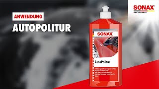 Anwendung SONAX AutoPolitur [upl. by Rim]