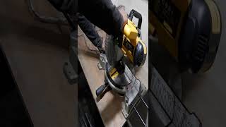 DeWalt DW714 10 Inch 1650W Compound Mitre Saw Unboxing amp Testing Short unboxingtools unboxing [upl. by Yzdnil]