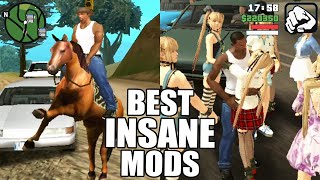 GTA San Andreas Android Most INSANE Mods [upl. by Naej]