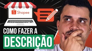 Shopee Dobrei as Vendas Com Essa Descrição de Loja  Como Colocar Descrição na loja Passo a Passo [upl. by Anyaled322]