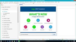 Sage 200 Financial Period Changes [upl. by Nosnirb]