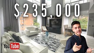 INSIDE a 235000 Luxurious Penthouse in Medellin Colombia [upl. by Erdnassak755]