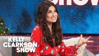 Idina Menzel Reveals Someone Had A Heart Attack When She Sang At A Wedding Once [upl. by Anneres]