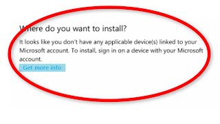 Fix  quot It looks Like You Dont Have Any Applicable Devices Linked To Your Microsoft Account quot [upl. by Lisab]