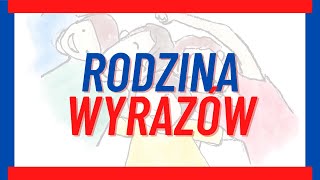 RODZINA WYRAZÓW  ĆWICZENIA 😁 [upl. by Aurie]