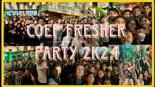 Our Fresher party 2k24 In COEP coep coeppune fresherparty2024 engineering 2k24 [upl. by Olemrac681]