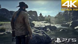 Can you believe this is the PS4 version of Red Dead Redemption 2 4K UHD PS5 [upl. by Zumwalt]