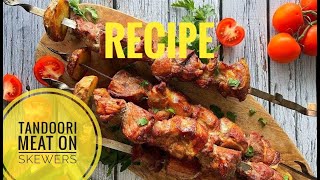 Tandoori Meat on Skewers Delicious Meat in Tandoor Clay Oven Easy Recipe Meat in Tandoor Oven [upl. by Plusch]