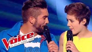 Stromae – Papaoutai  Kendji Girac amp Élodie Martelet  The Voice France 2014  DemiFinale [upl. by Marguerite514]