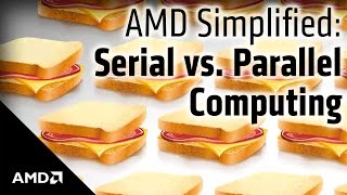 AMD Simplified Serial vs Parallel Computing [upl. by Avrit]