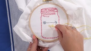 How To Make A HandStitched Tea Towel  Southern Living [upl. by Florenza]