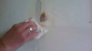 how to fill deep holes in plaster [upl. by Wilde687]