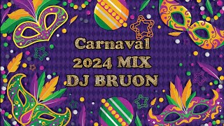 CARNAVAL 2024 MIX DJ BRUON alleen nieuwe liedjes [upl. by Zeta]