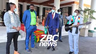 Andy Muridzo Chief Hwenje meets President Mnangagwa [upl. by Elamor]