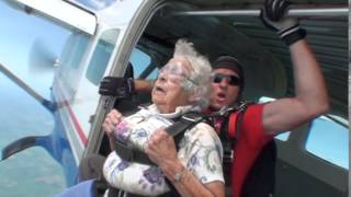 Skydiving at 90 years old [upl. by Burkhard]