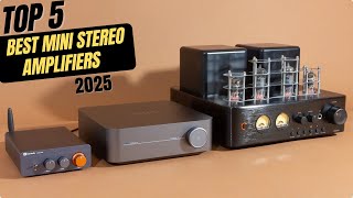 Best Mini Stereo Amplifiers 2025 [upl. by Lugar]