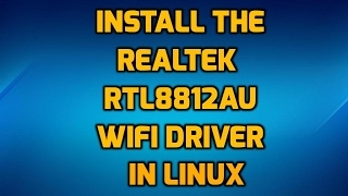 Install the Realtek rtl8812au Wifi Driver in Linux [upl. by Had240]