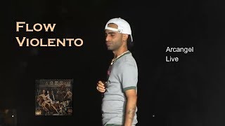 Arcangel  Flow Violento En Vivo [upl. by Nyar]