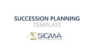 Succession Planning Template [upl. by Trix]