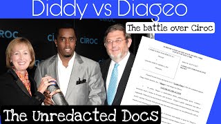 Was Diddy Sueing Diageo What Started His Downfall Unredacted court doc read [upl. by Eenobe]