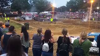 warren county fair demolition derby feature [upl. by Aihpledalihp491]