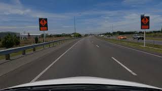 Drive From Rolleston to Christchurch Sumner 53K 60 fps [upl. by Wichern874]