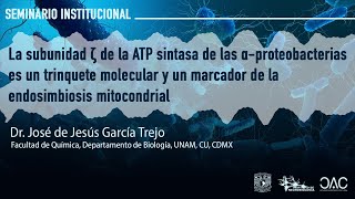 La subunidad ζ de la ATP sintasa de las αproteobacterias es un trinquete molecular [upl. by Bahe]