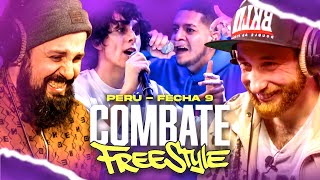 NOO 𝜋JOTA NOO  REACCION CON NOBE a COMBATE FREESTYLE Perú  Final [upl. by Ailgna423]