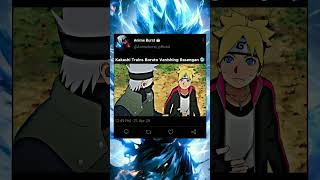 Kakashi Trains Boruto 🥶  shorts shortvideo naruto narutoshippuden boruto kakashi viral [upl. by Winny]