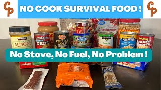 Emergency Survival Food For Your Prepper Pantry No Cooking [upl. by Kiersten]