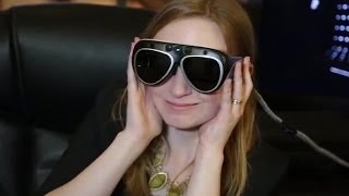 Metas Augmented Reality Glasses  Demo [upl. by Anitsirhk418]