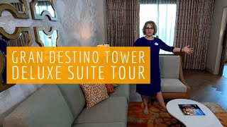 Deluxe Suite Rooms Tour Gran Destino Tower  Disneys Coronado Springs Resort [upl. by Dorey]