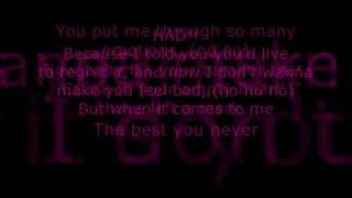 Leona Lewis  The Best You Never Had lyrics [upl. by Lonee]