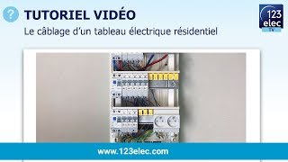 Comment câbler un tableau électrique [upl. by Nosretep]