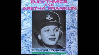 Eurythmics amp Aretha Franklin  Sisters Are Doin It For Themselves single mix 1985 [upl. by Atinuaj]