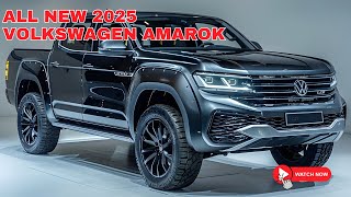 Finally 2025 Volkswagen Amarok Launched  Pick Up With a Typical Volkswagen Feel [upl. by Aihsakal386]