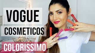 RESEÑA VOGUE COSMETICOS LABIAL MATE COLORISSIMO  Niki Mayo [upl. by Inacana820]