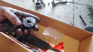 Suzuki Grand Vitara steering rack replacement [upl. by Wamsley]