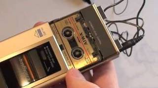 Aiwa HSM2 Stereo Micro Cassette [upl. by Ahsinac]